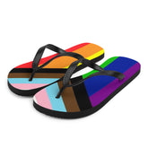 LGBT Pride Progress Flip-Flops
